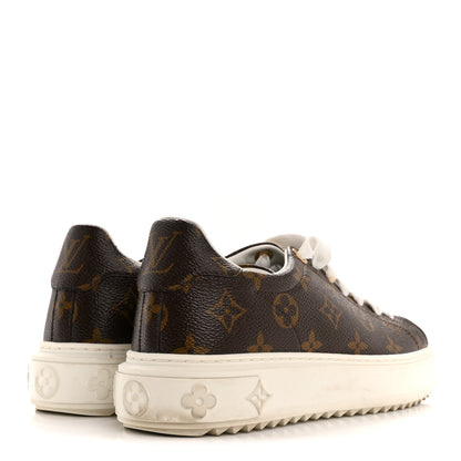Louis Vuitton Monogram Time Out Sneakers 38 5 of 13
