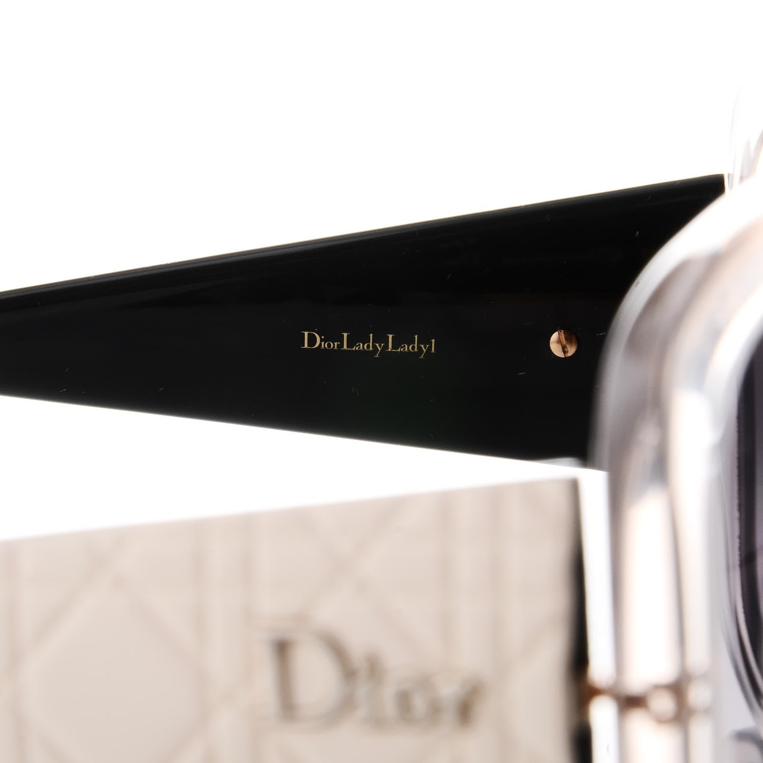 Christian Dior Resin Cannage Dior Lady Lady 1 Sunglasses White 7 of 9