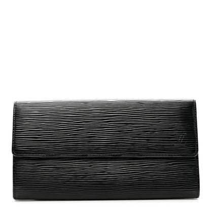 Louis Vuitton Epi Sarah Wallet Black 1 of 6