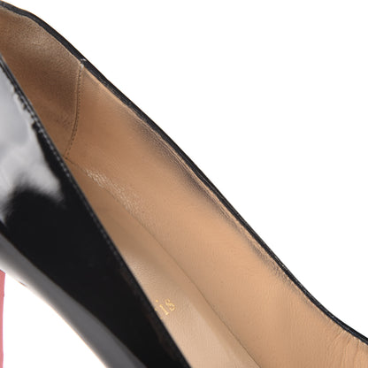 Christian Louboutin Patent Vinodo Bow 85 Pumps 40.5 Black 11 of 12