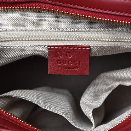 Gucci Microguccissima Small Bree Tote Red 6 of 10