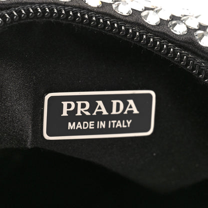 Prada Satin Crystal Mini Re-Edition 2000 Bag Cristal 6 of 8