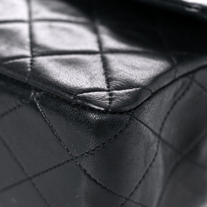 Chanel Lambskin Quilted Small Double Flap Black 5 of 21