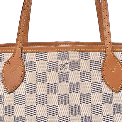 Louis Vuitton Damier Azur Neverfull PM 9 of 15