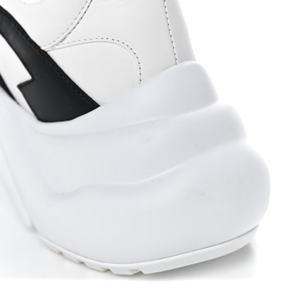Louis Vuitton X FORNASETTI Calfskin Technical Nylon LV Archlight Sneaker 38 Black 10 of 14