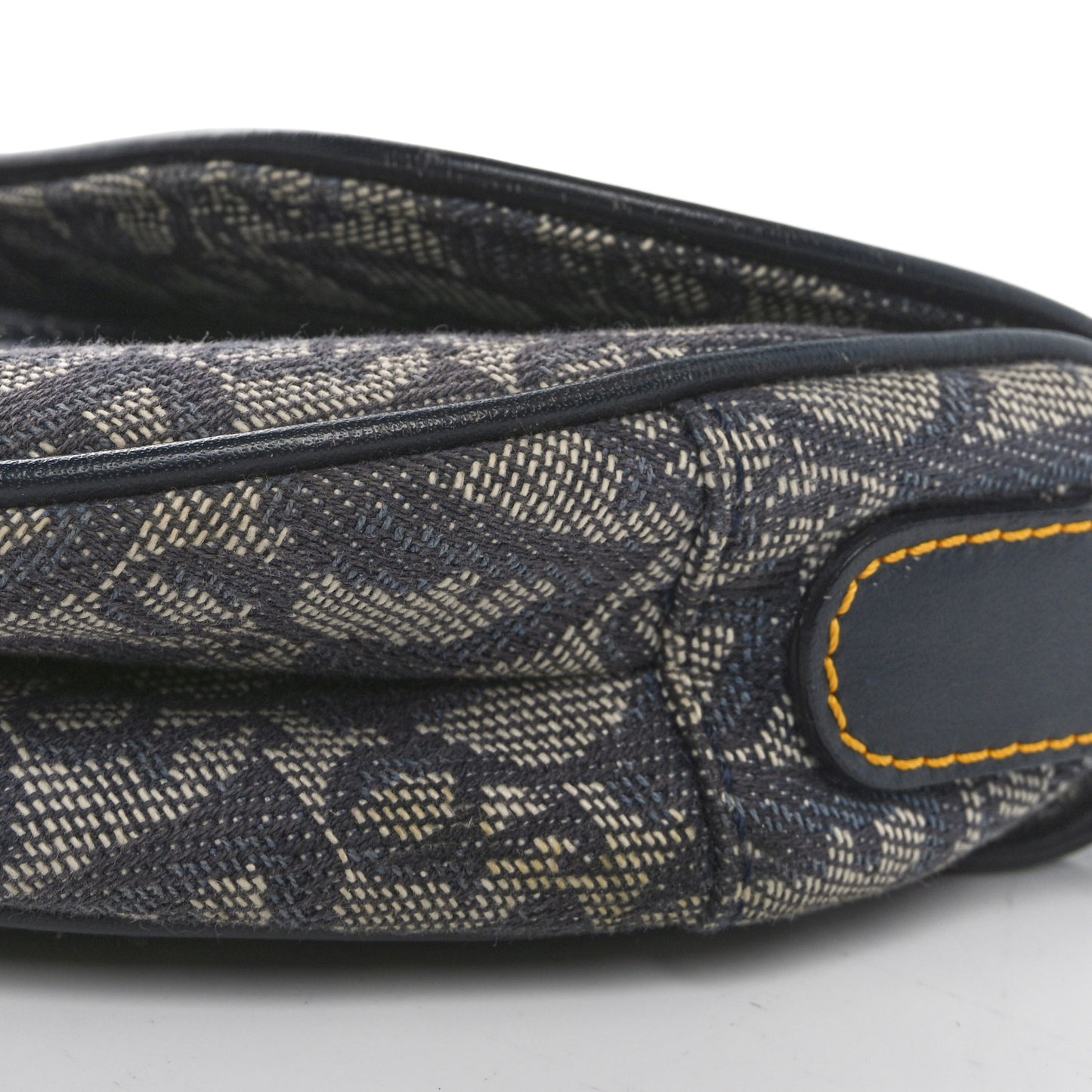 Monogram Saddle Bag Blue