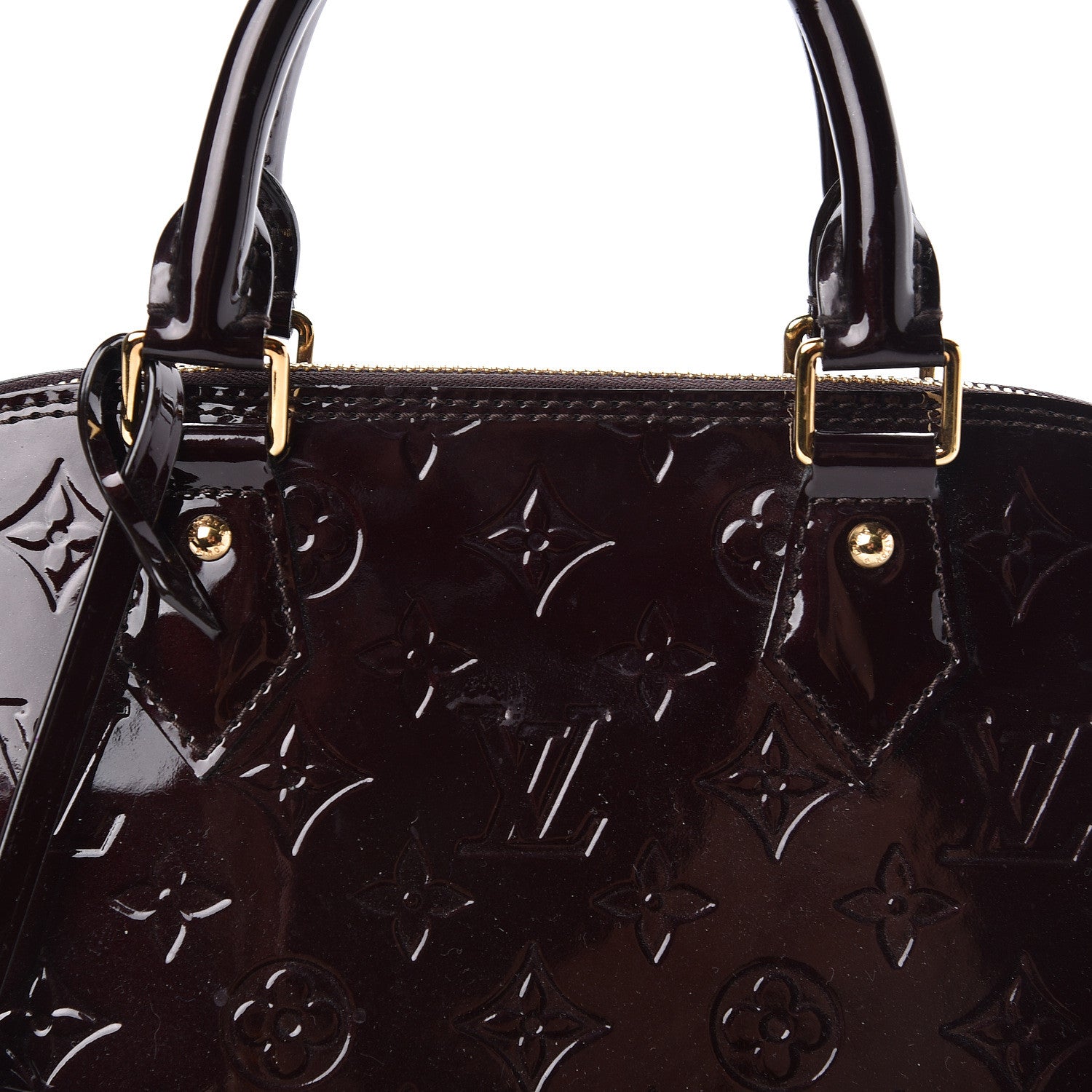 Louis Vuitton Vernis Alma PM Amarante 8 of 11