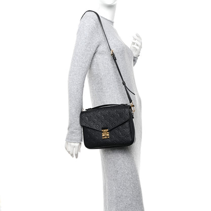 Louis Vuitton Empreinte Pochette Metis Black 2 of 10
