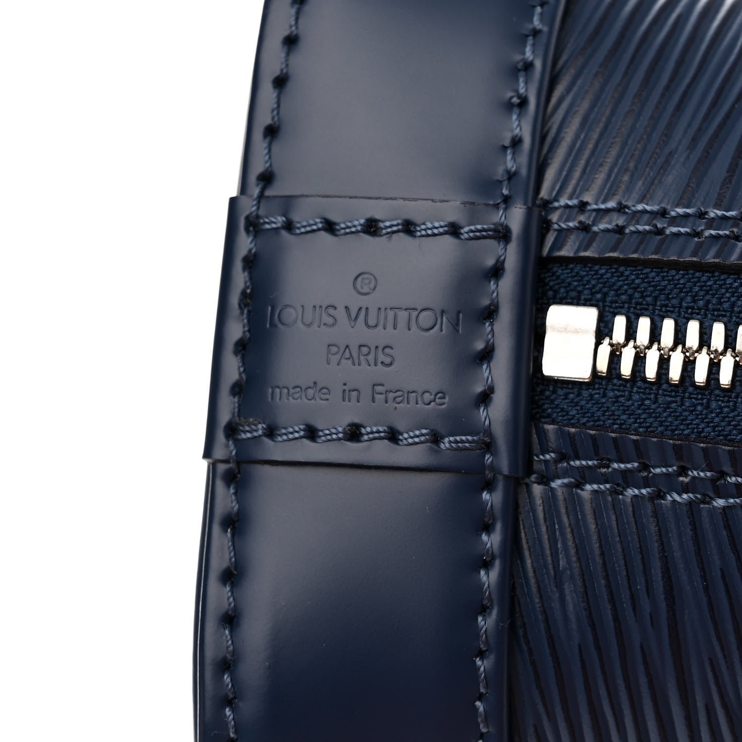 Louis Vuitton Epi Alma BB Indigo 6 of 10