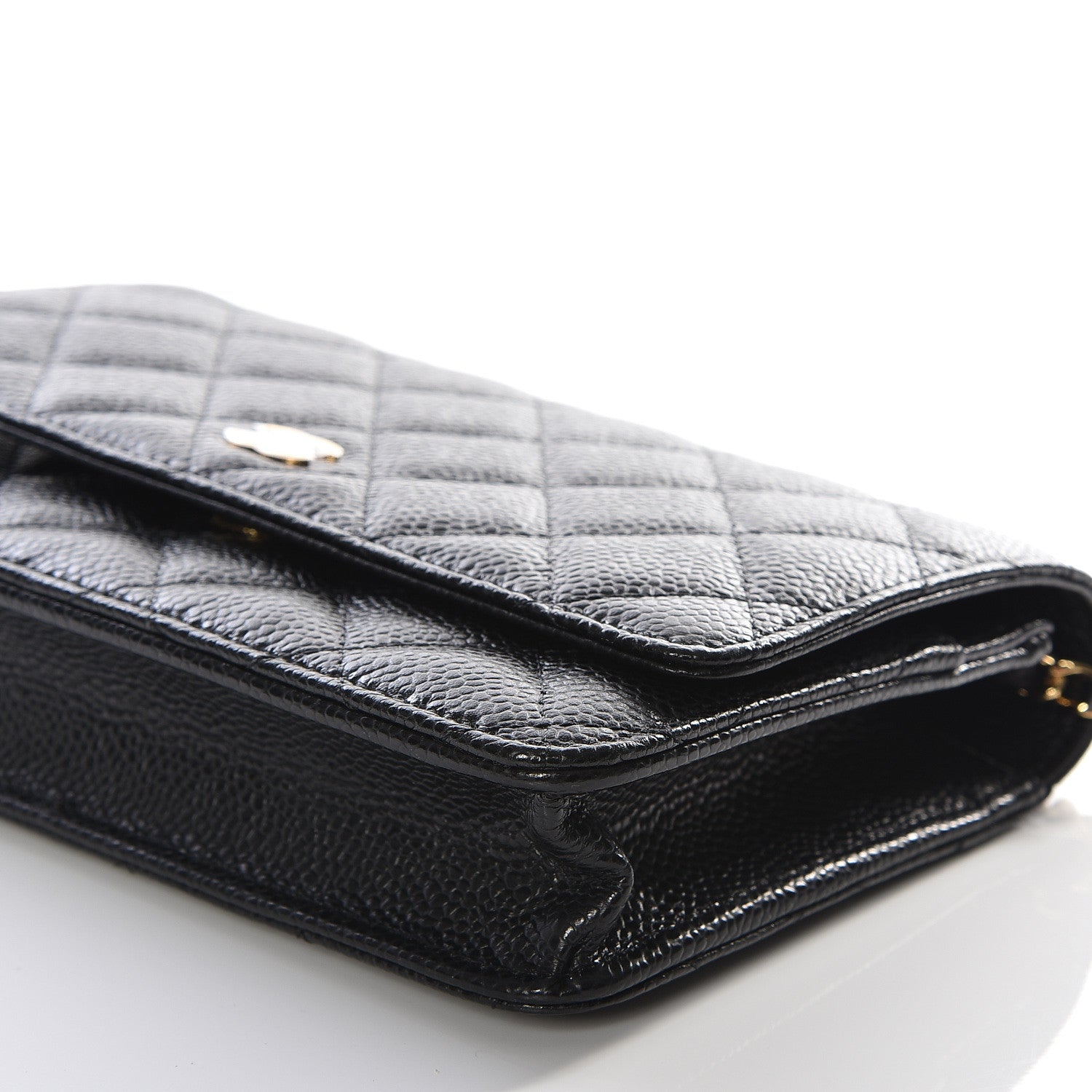 Chanel Caviar Quilted Wallet On Chain WOC Black 8 of 11