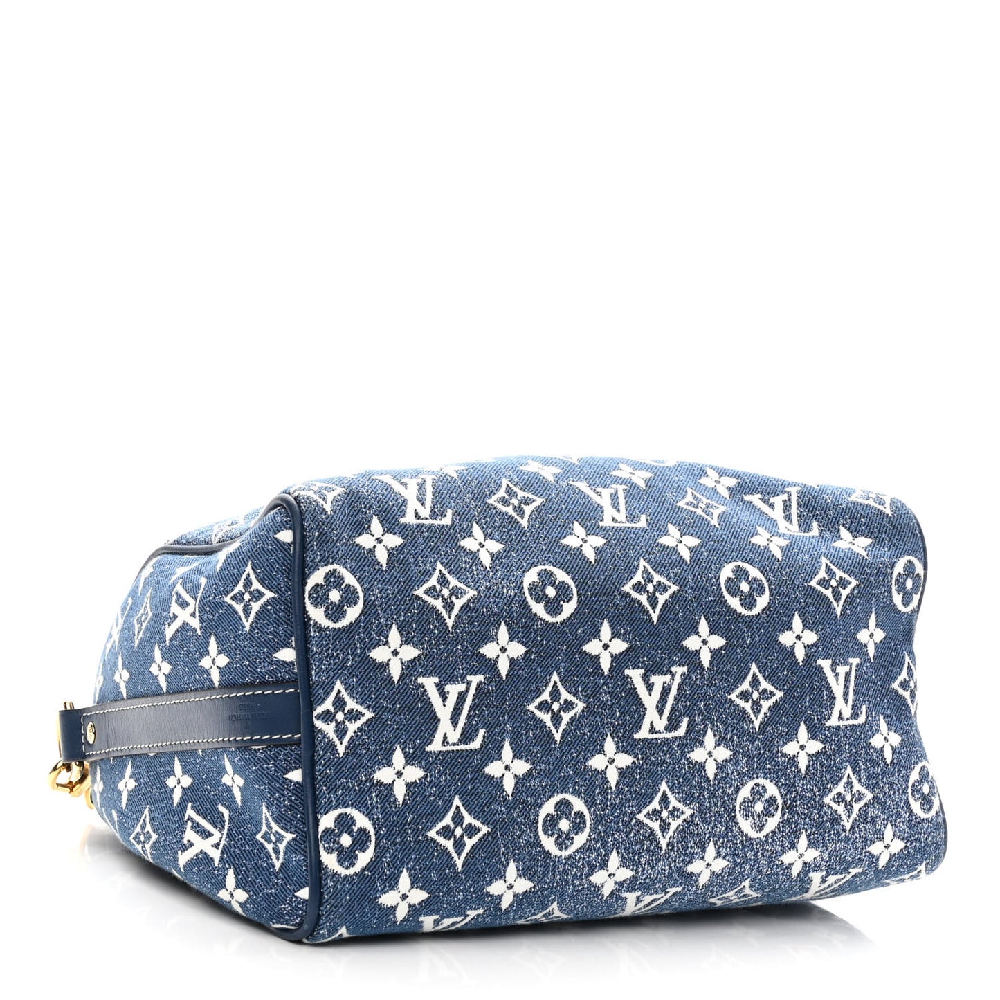 Monogram Jacquard Denim Speedy Bandouliere 25 Bleu