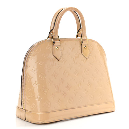Louis Vuitton Vernis Alma PM Dune 2 of 16