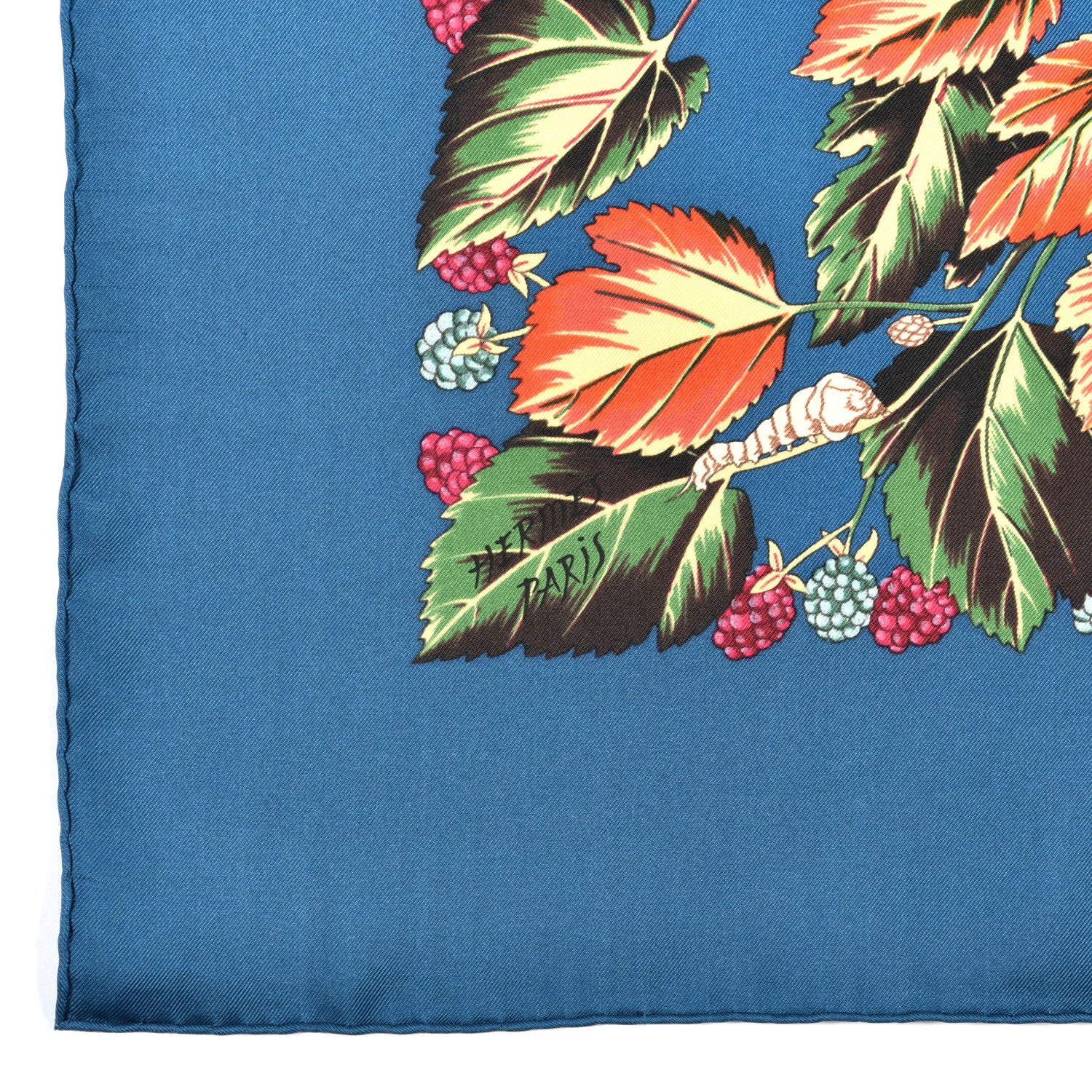 Hermes Silk L'Arbre de Soie Scarf 90 3 of 6