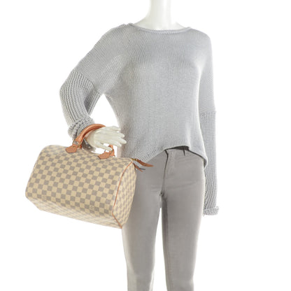 Louis Vuitton Damier Azur Speedy 30 2 of 7