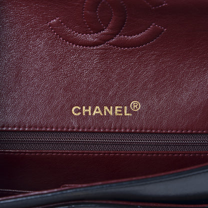Chanel Lambskin Quilted Small Double Flap Black 7 of 10