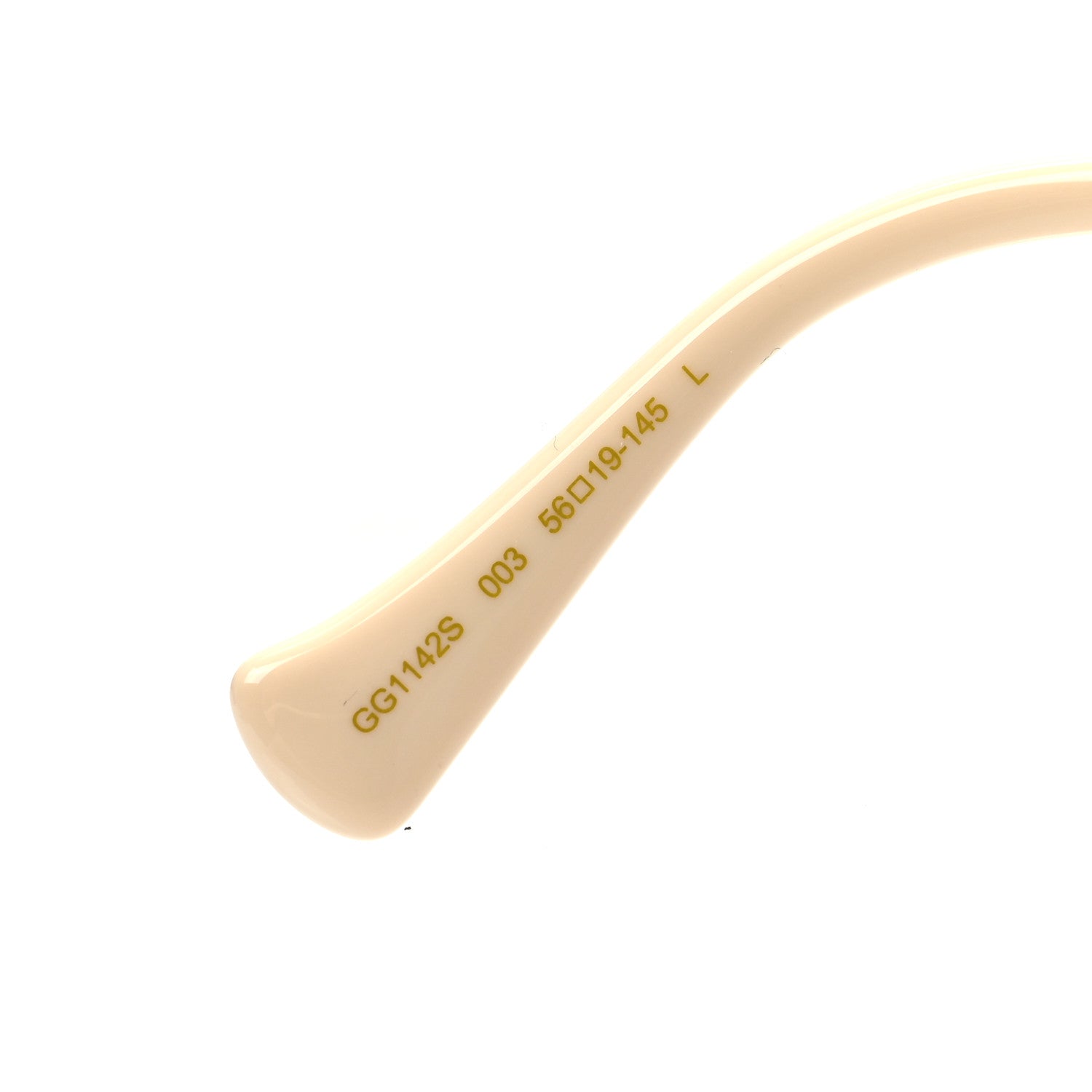 Gucci Metal Round Frame Sunglasses GG01142S Gold 6 of 7