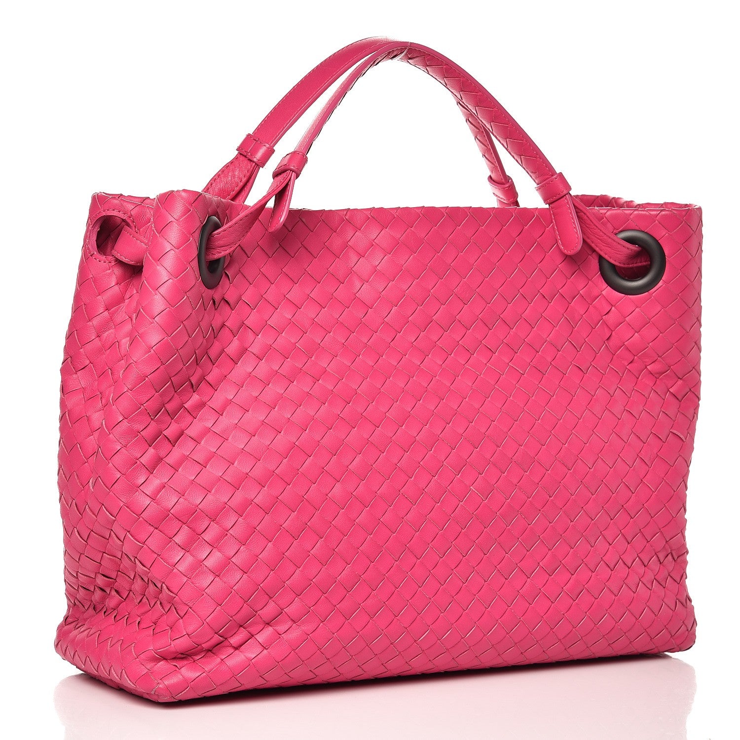 Bottega Veneta Nappa Intrecciato Medium Garda Bag Rosa Shock 3 of 12