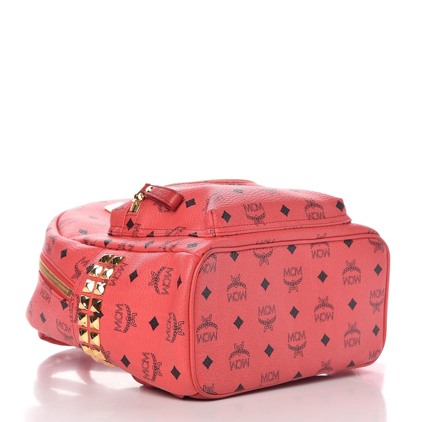 Visetos Side Stud Small Stark Backpack Corail
