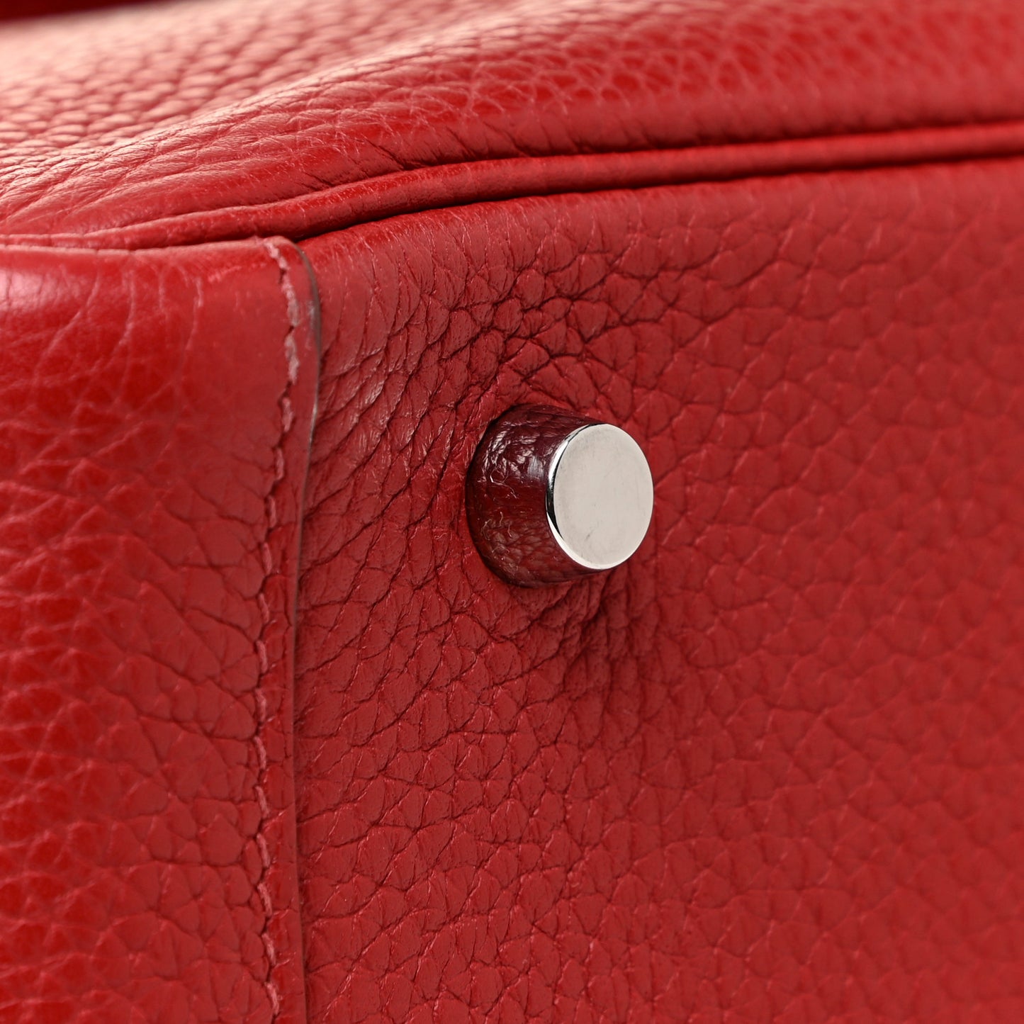 Taurillon Clemence Lindy 30 Rouge Garance