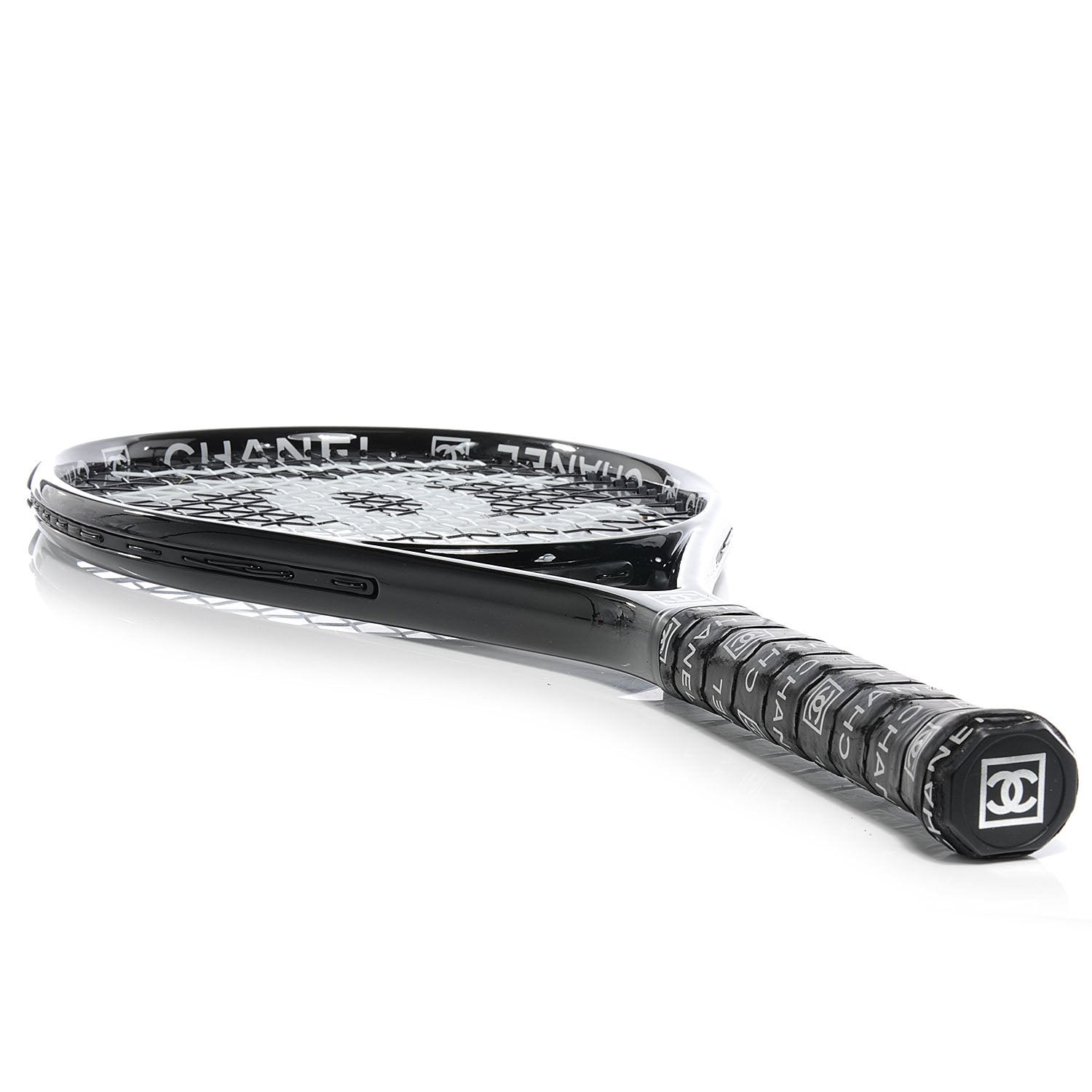 Chanel Graphite Tennis Racket Black 5 of 5