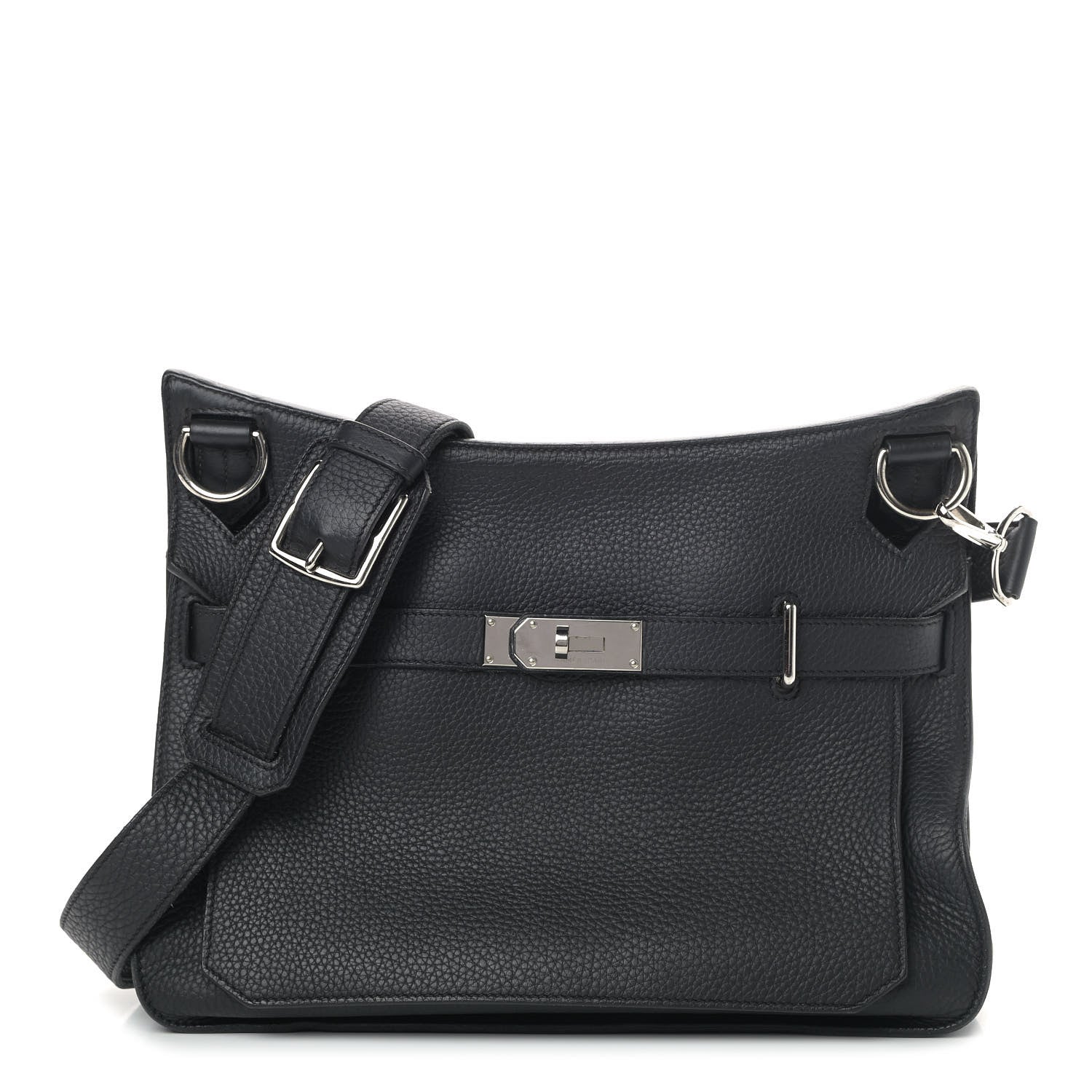 Hermes Taurillon Clemence Jypsiere 34 Black 1 of 11