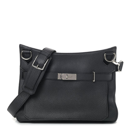 Hermes Taurillon Clemence Jypsiere 34 Black 1 of 11