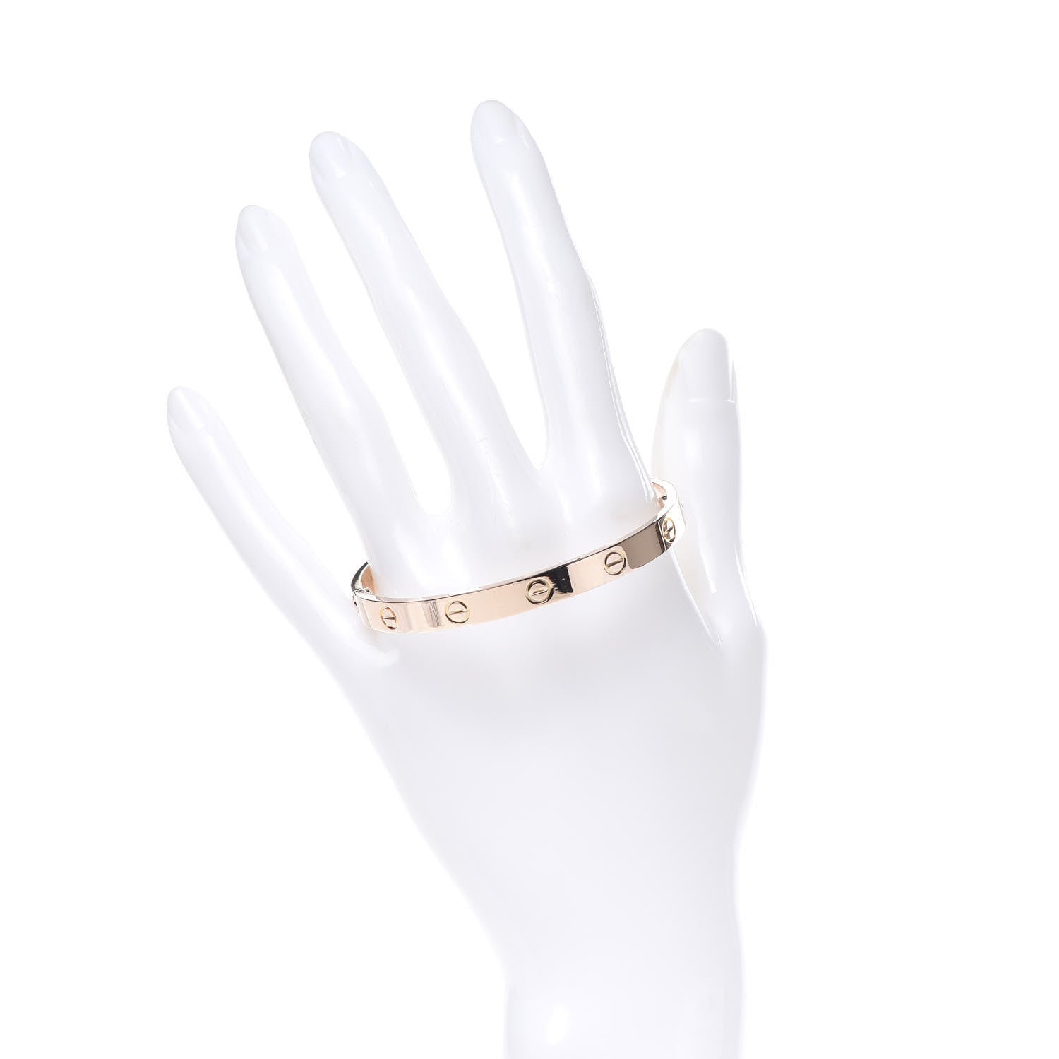 Cartier 18K Pink Gold LOVE Bracelet 17 2 of 7