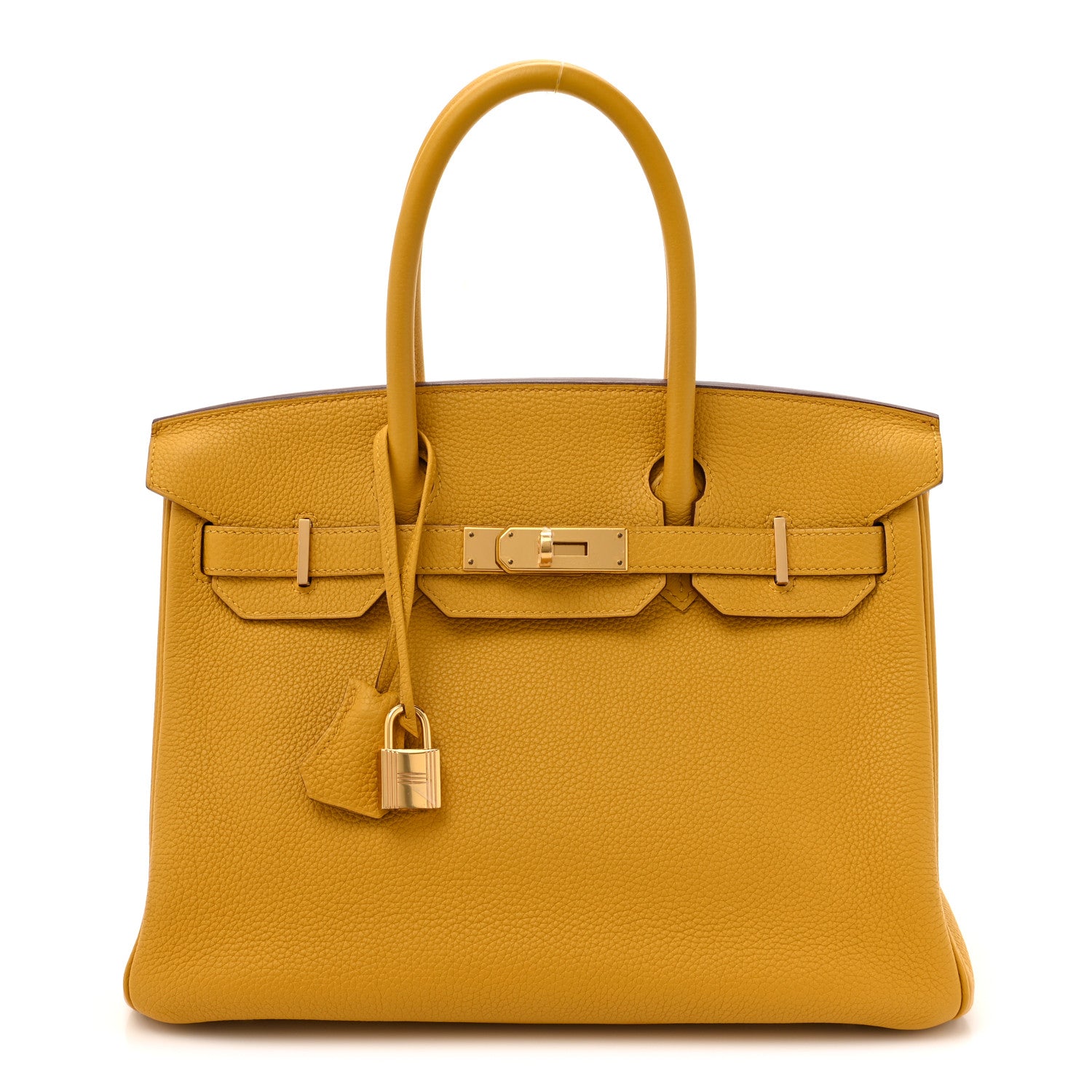 Hermes Togo BIRKIN 30 Jaune Ambre 1 of 11