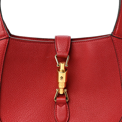 Gucci Ancora Calfskin Small Jackie 1961 Hobo Red 8 of 11