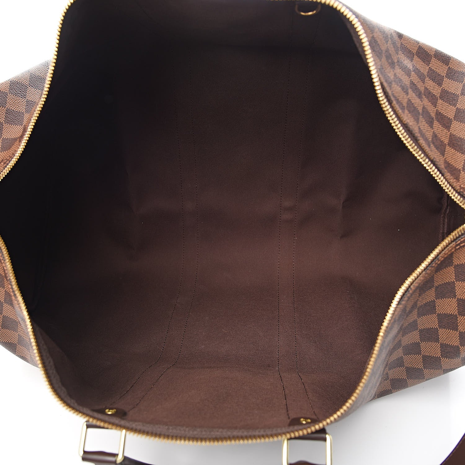 Louis Vuitton Damier Ebene Keepall Bandouliere 55 5 of 11