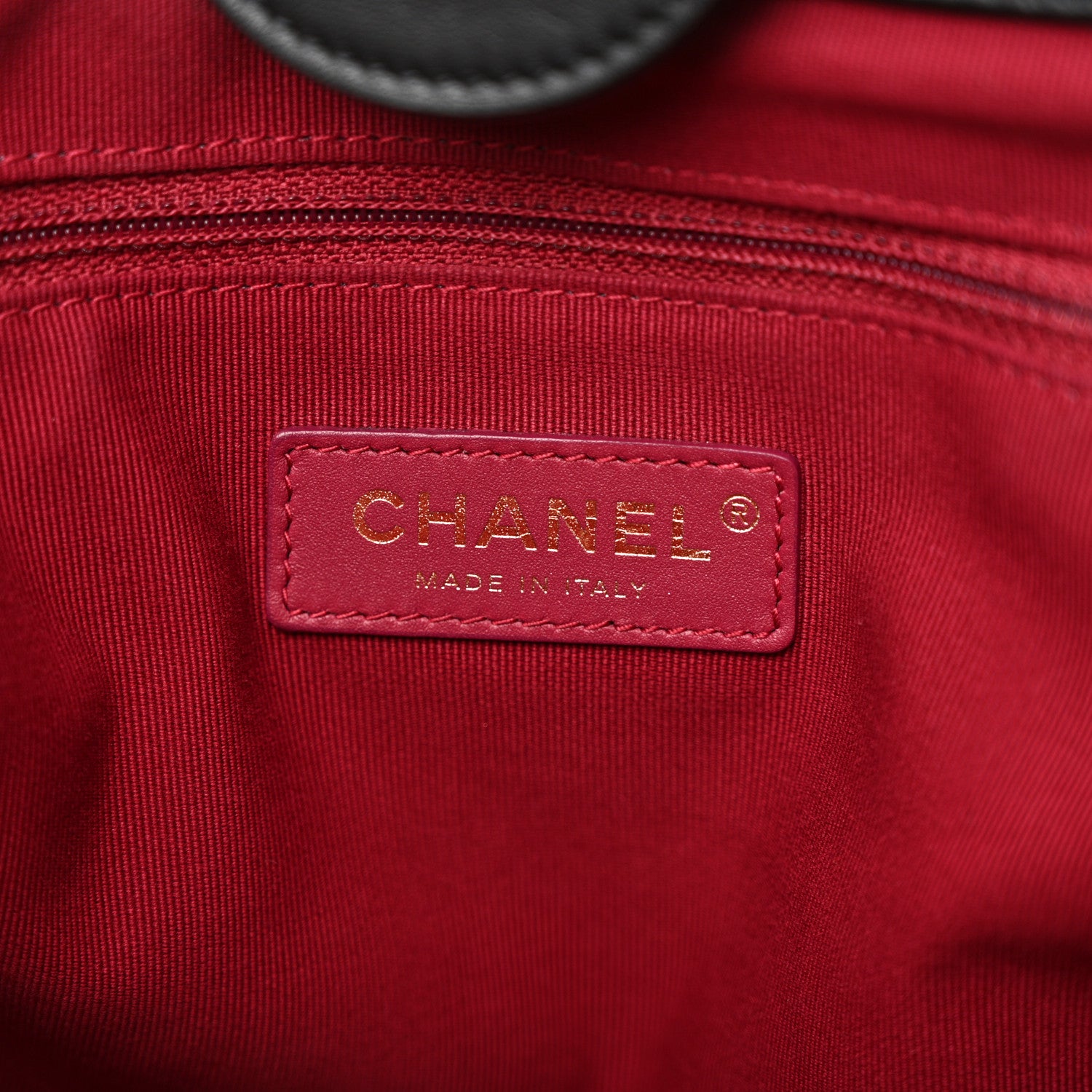 Chanel Calfskin Small Deauville Tote Black 7 of 14