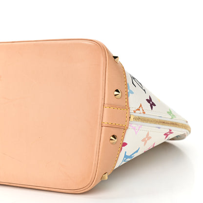 Louis Vuitton Monogram Multicolor Alma White 10 of 11
