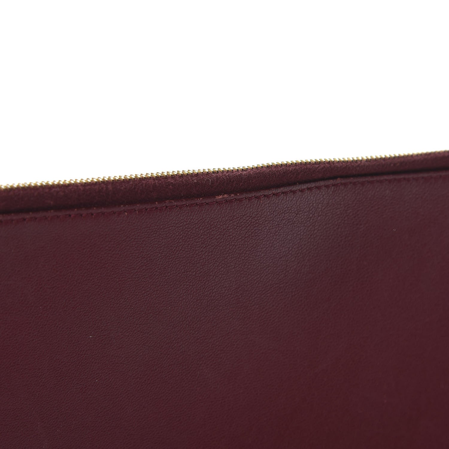 Celine Lambskin Bicolor Computer Case Light Burgundy Navy 10 of 10