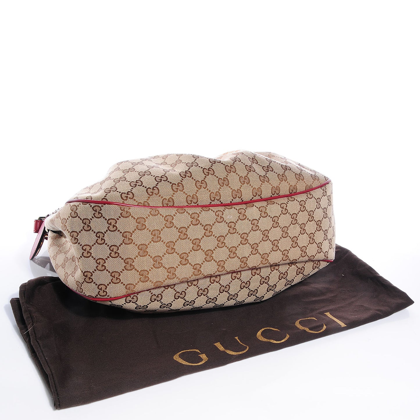 Monogram Medium Sukey Hobo Red