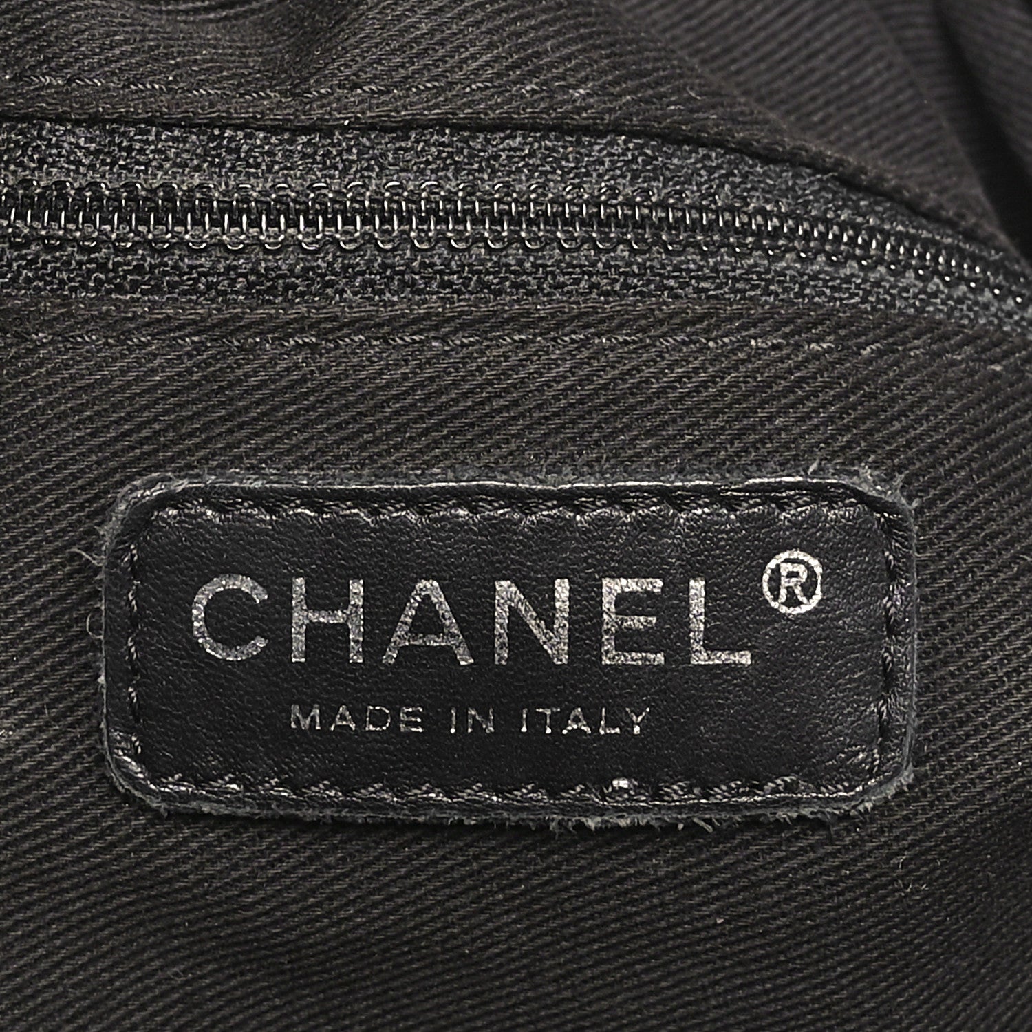 Chanel Lambskin Stitched Expandable Tote Black 6 of 11