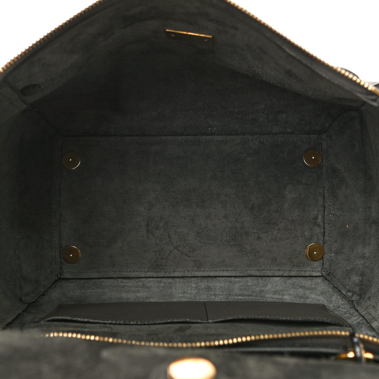 Celine Grained Calfskin Mini Belt Bag Grey 5 of 25