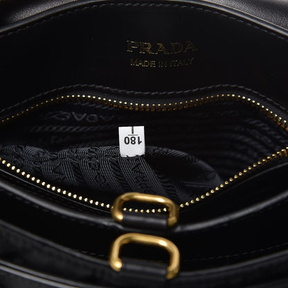 Prada Tessuto Nylon Quilted Corsaire Hunting Bag Black 5 of 7