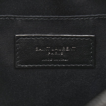 Saint Laurent Calfskin Matelasse Monogram Lou Camera Bag Black 6 of 10
