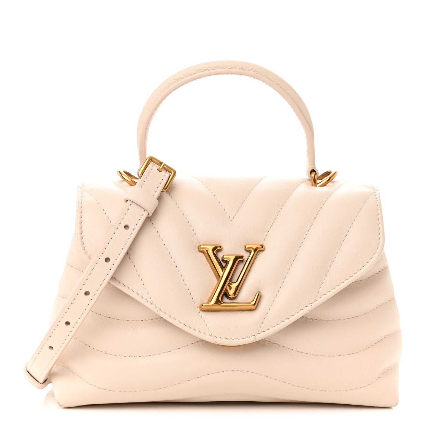 Calfskin Hold Me New Wave Ivory