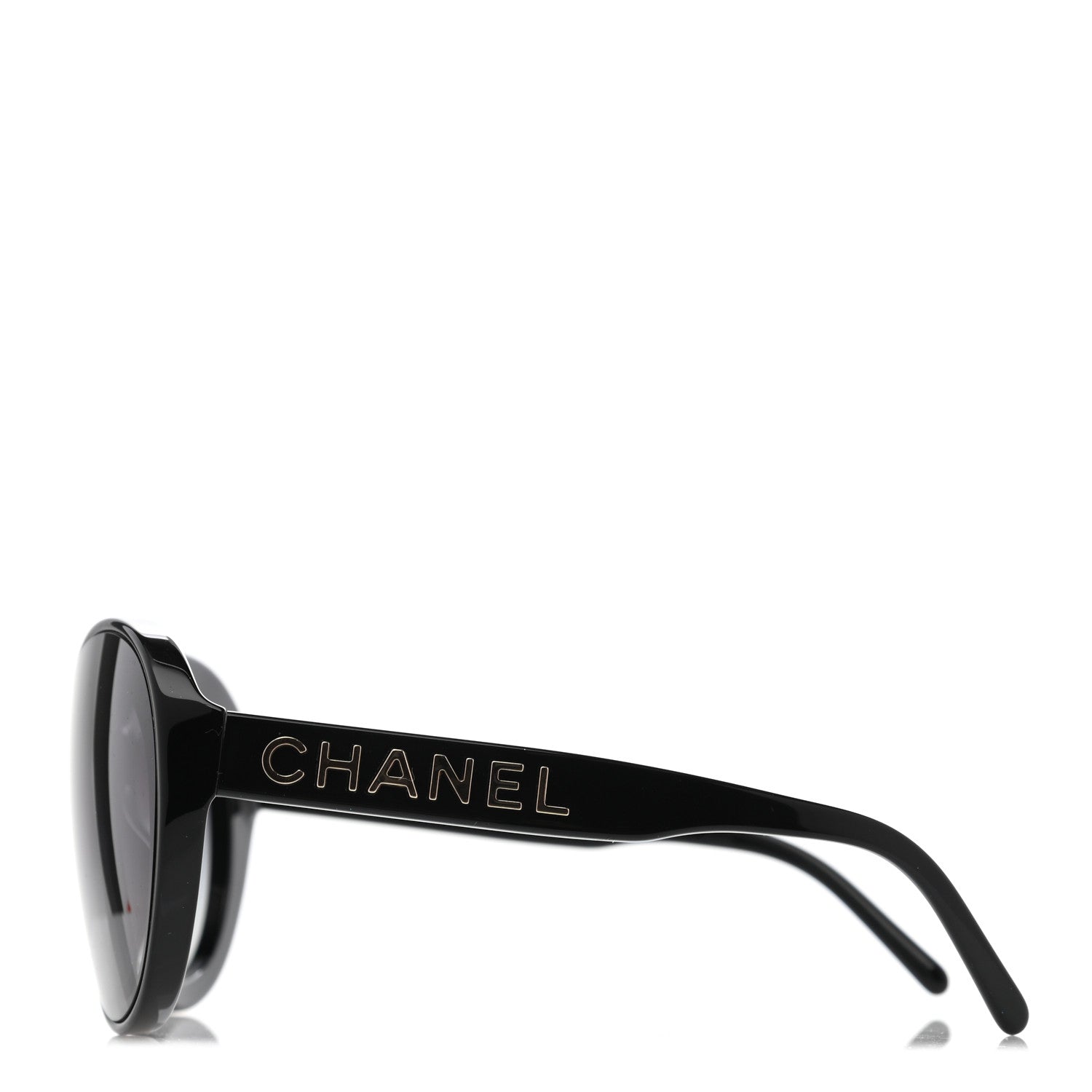 Chanel Shield Sunglasses 71281 Black 3 of 7