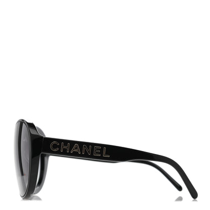 Chanel Shield Sunglasses 71281 Black 3 of 7