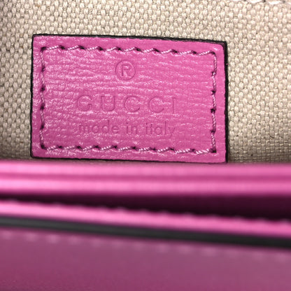 Gucci Azalea Calfskin Horsebit 1955 Shoulder Bag Libre Pink 6 of 11