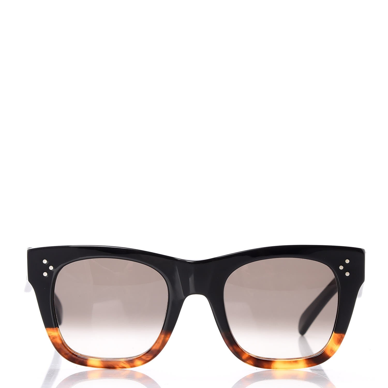 Celine Acetate Catherine Sunglasses CL41089/S Black Havana 2 of 8