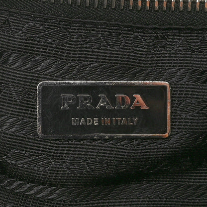 Prada Vitello Daino Side Pocket Tote Black 6 of 8