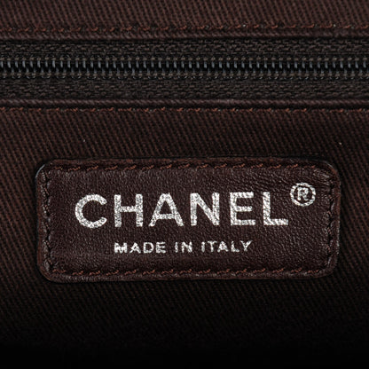 Chanel Lambskin Quilted Country Club Bowler Black 6 of 7