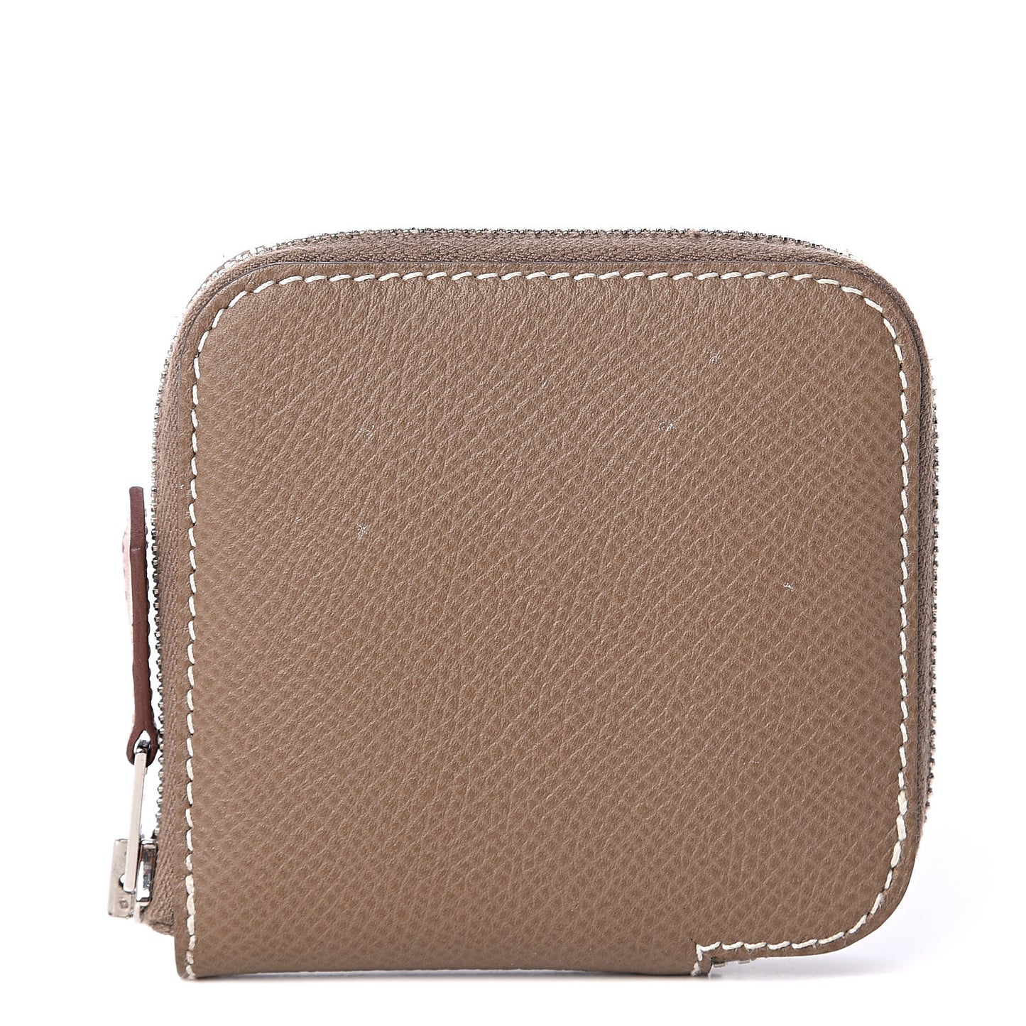 Epsom Silk'in Coin Purse Etoupe