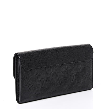 Louis Vuitton Empreinte Pont-Neuf Wallet Black 2 of 9