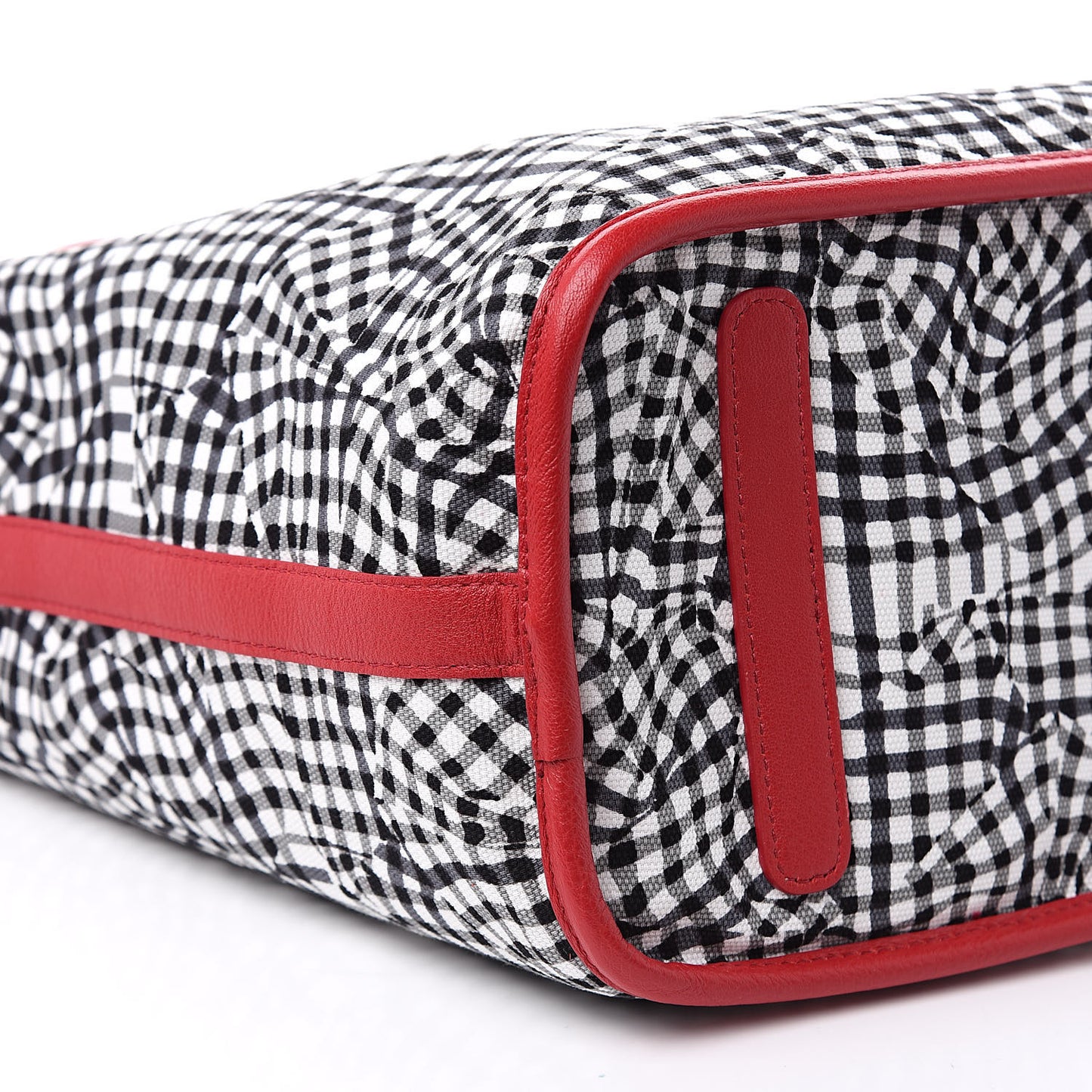 Visetos Medium Reversible Shopper Tote Ruby Red