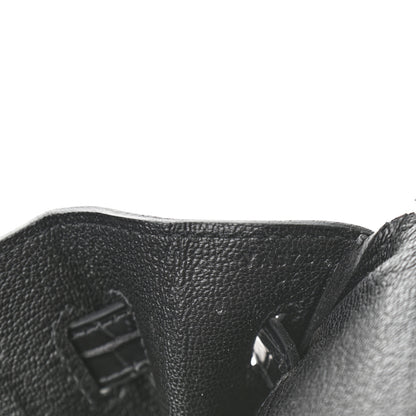 Hermes Togo Matte Alligator Birkin Touch 30 Black 7 of 13