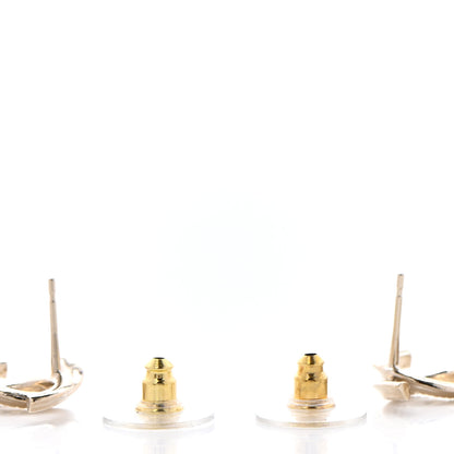 Chanel Pearl CC Heart Drop Earrings Gold 3 of 4